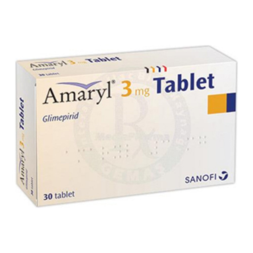 Амарил 3 mg, 30 таблетки – Amaryl 3 mg, 30 tablets
