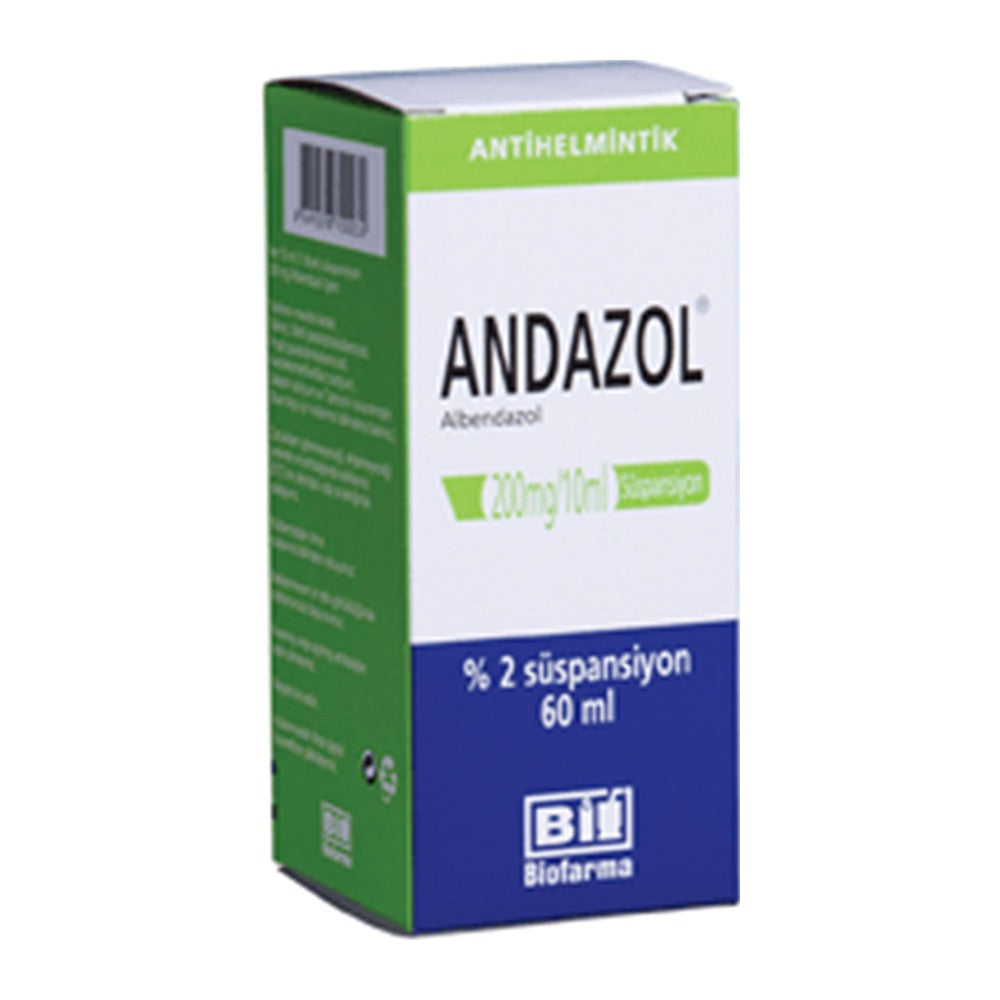 Андазол суспензия 200 mg/10 ml, 60 ml – Andazol suspension 200 mg/10 ml, 60 ml