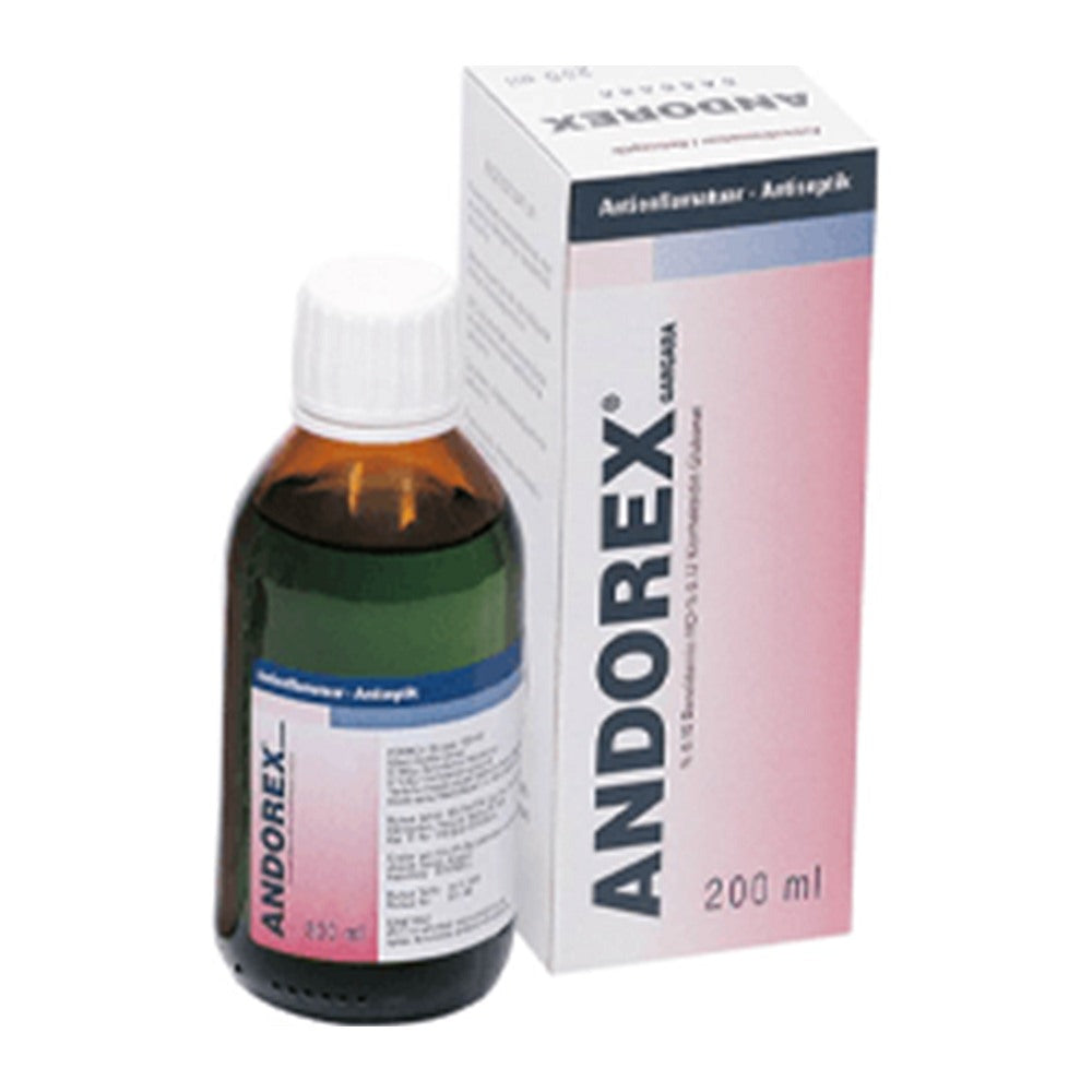 Андорекс разтвор за гаргара, 200 ml – Andorex mouthwash 0.15% + 0.12%, 200 ml