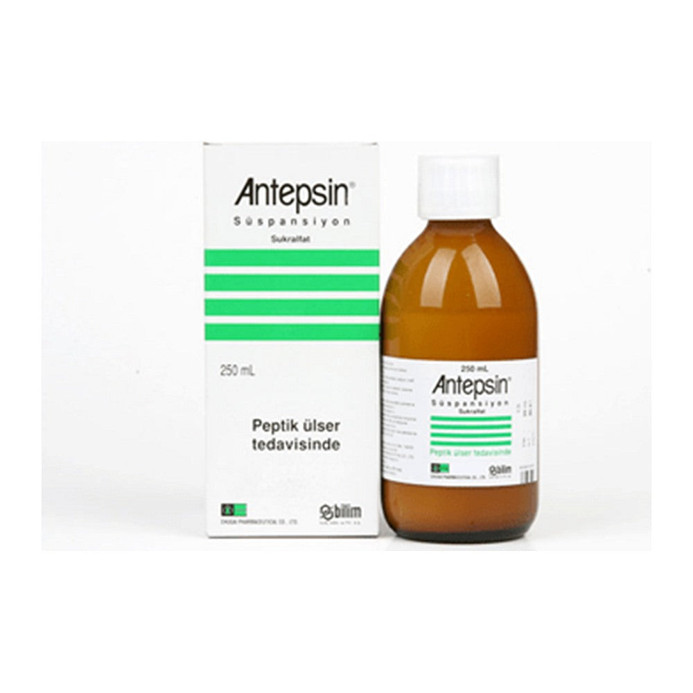 Антепсин суспензия 1 g/5 ml, 250 ml – Antepsin suspension 1 g/5 ml, 250 ml