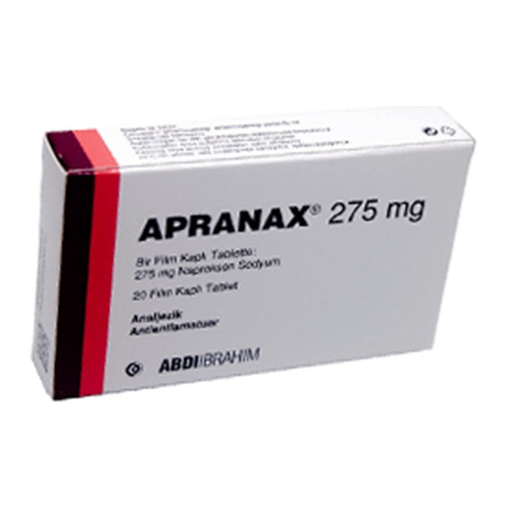 Апранакс 275 mg, 20 филмирани таблетки – Apranax 275 mg, 20 film-coated tablets
