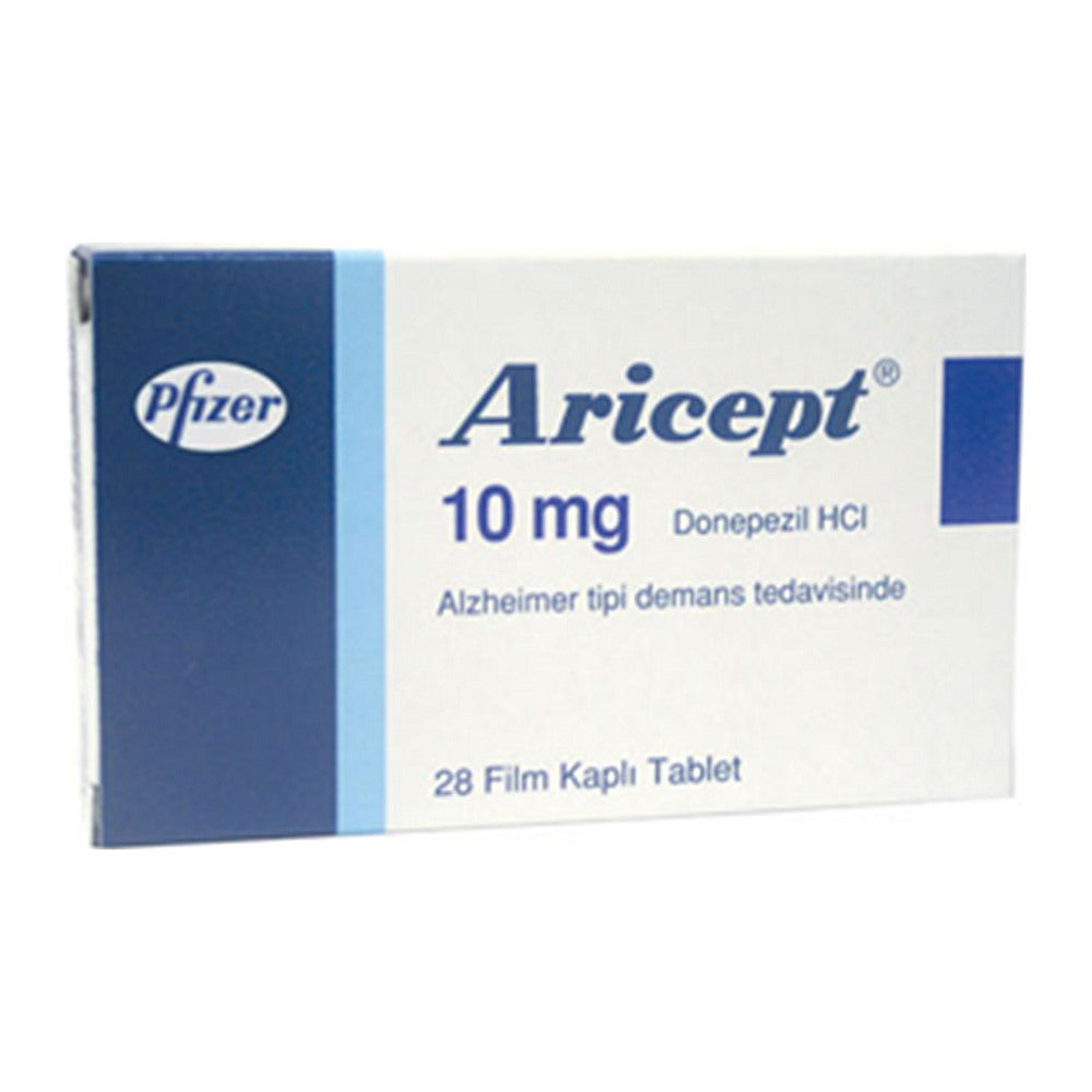 Арисепт 10 mg, 28 филмирани таблетки – Aricept 10 mg, 28 film-coated tablets