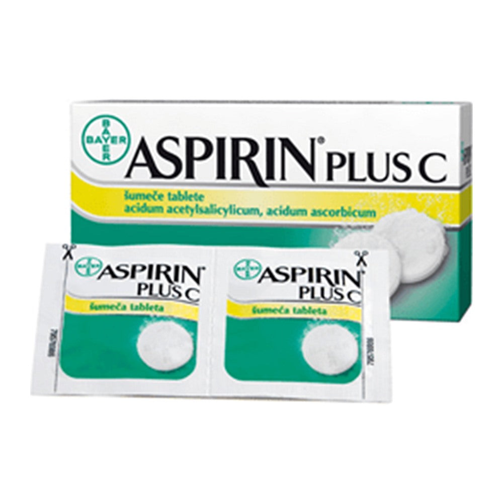 Аспирин Плюс C, 10 ефервесцентни таблетки – Aspirin Plus C, 10 effervescent tablets
