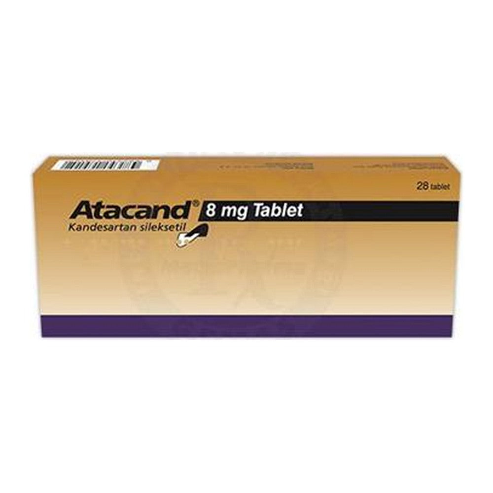 Атаканд 8 mg, 28 таблетки – Atacand 8 mg, 28 tablets