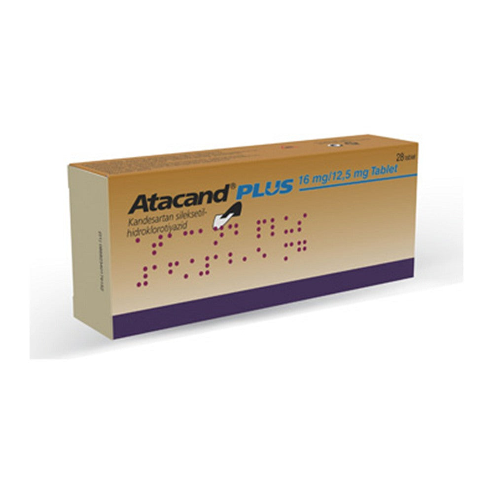Атаканд Плюс 16 mg/12,5 mg, 28 таблетки – Atacand Plus 16 mg/12.5 mg, 28 tablets