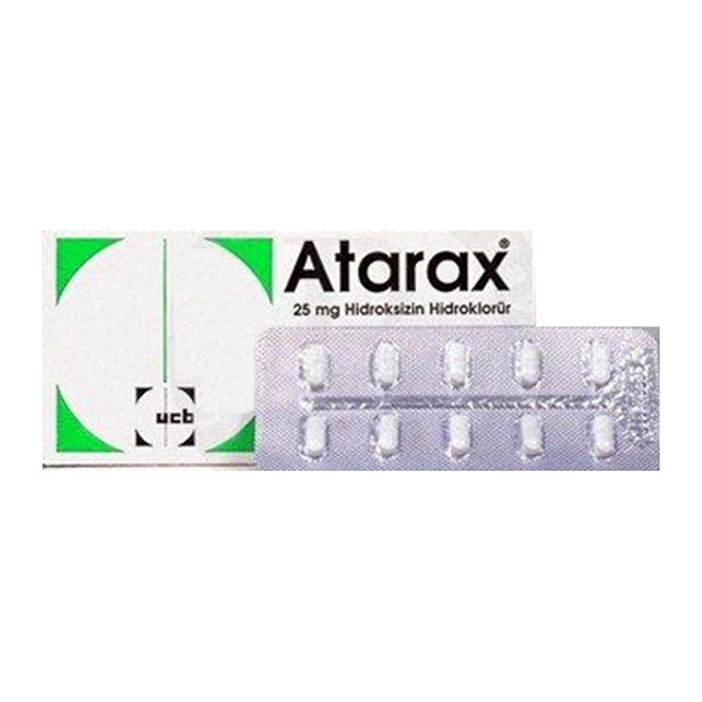 Атаракс 25 mg, 30 филмирани таблетки – Atarax 25 mg, 30 film-coated tablets