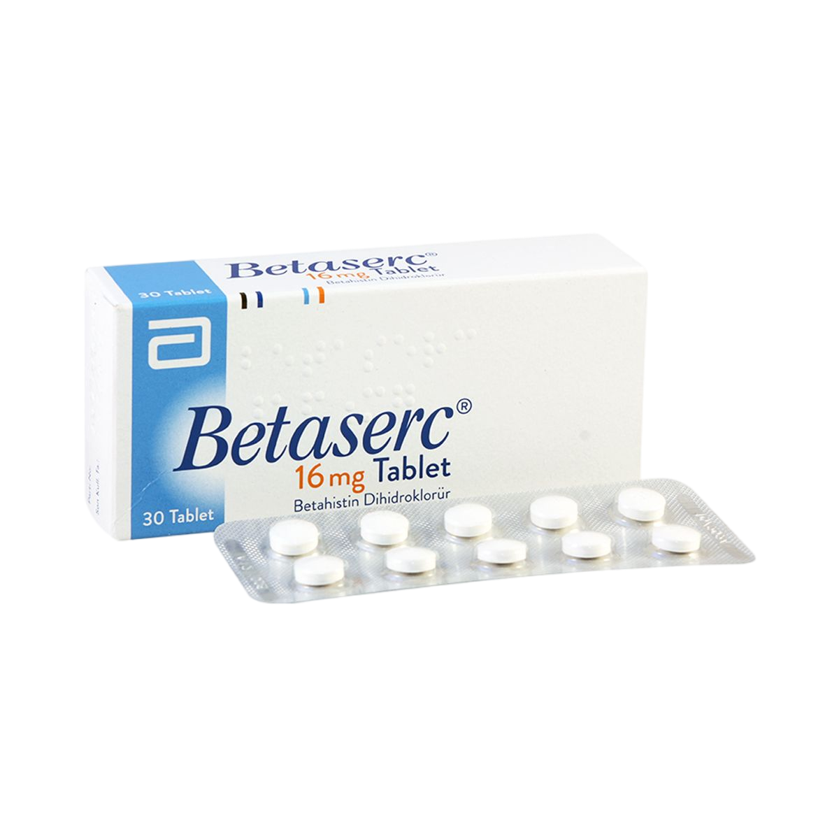Бетасерк / Betaserc 16 mg, 30 таблетки - Turkish Medicine