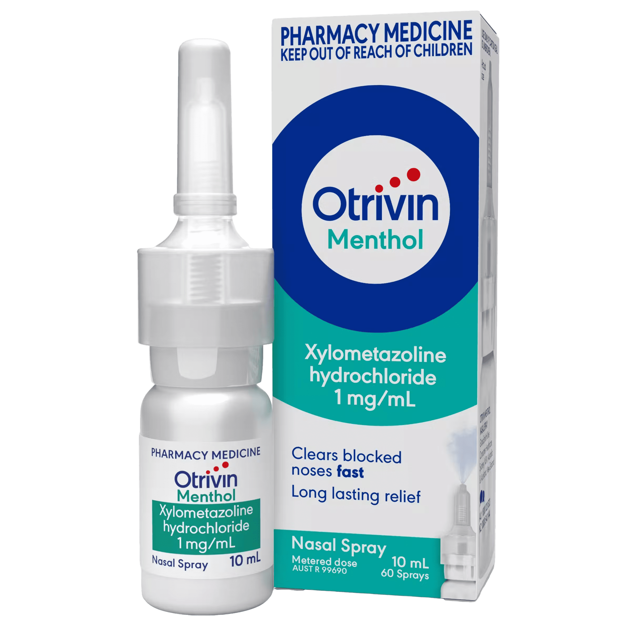 Отривин ментол / Otrivine Menthol - спрей за нос - Turkish Medicine