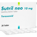 SUTRIL NEO 10 MG, 30 таблетки - Turkish Medicine