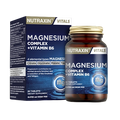 Магнезиев комплекс / Magnesium Complex + Vitamin B6 Nutraxin - 60 таблетки - Turkish Medicine