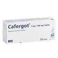 Кафергот / Cafergot 1mg, 30 таблетки - Turkish Medicine