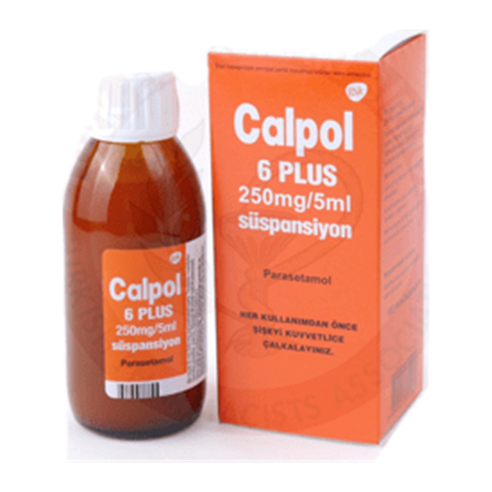 Калпол 6 Плюс суспензия 250 mg/5 ml, 150 ml – Calpol 6 Plus 250 mg/5 ml, 150 ml