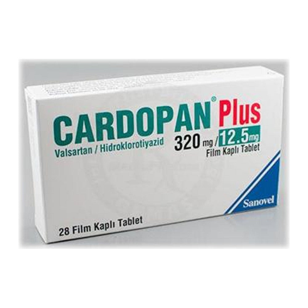 Кардопан Плюс 320 mg/12,5 mg, 28 филмирани таблетки – Cardopan Plus 320 mg/12.5 mg, 28 film-coated tablets
