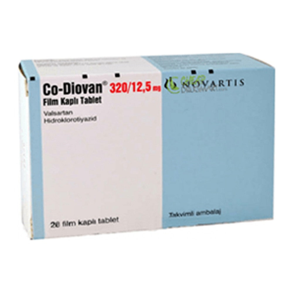 Ко-Диован 320 mg/12,5 mg, 28 филмирани таблетки – Co-Diovan 320/12.5 mg, 28 film-coated tablets
