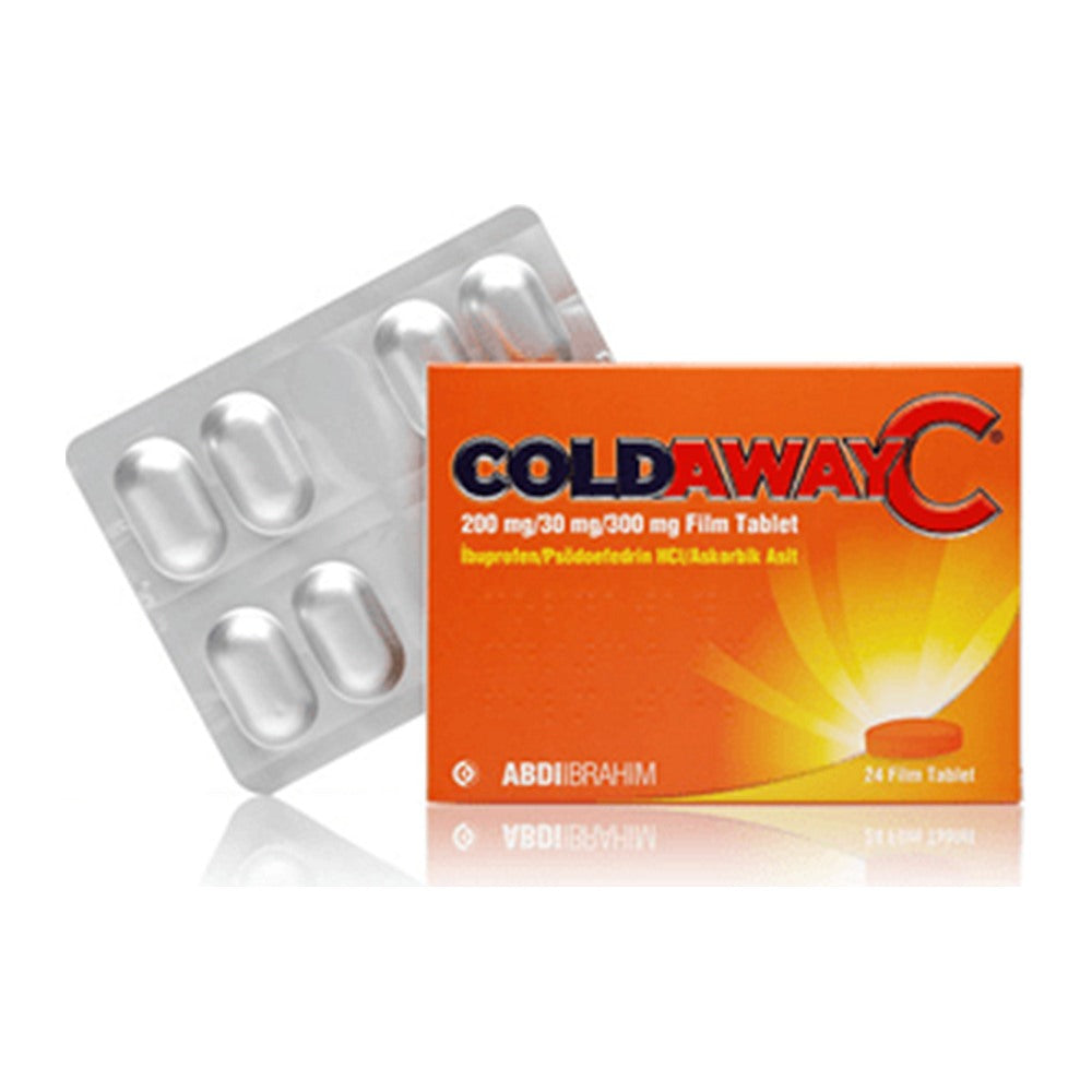 Колдауей C, 24 филмирани таблетки – Coldaway C, 24 film-coated tablets