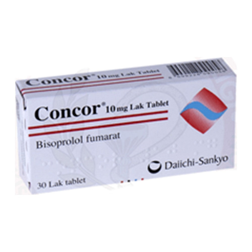 Конкор 10 mg, 30 филмирани таблетки – Concor 10 mg, 30 film-coated tablets
