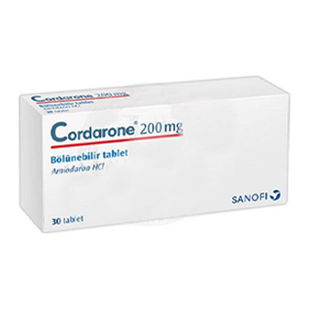 Кордарон 200 mg, 30 таблетки – Cordarone 200 mg, 30 tablets