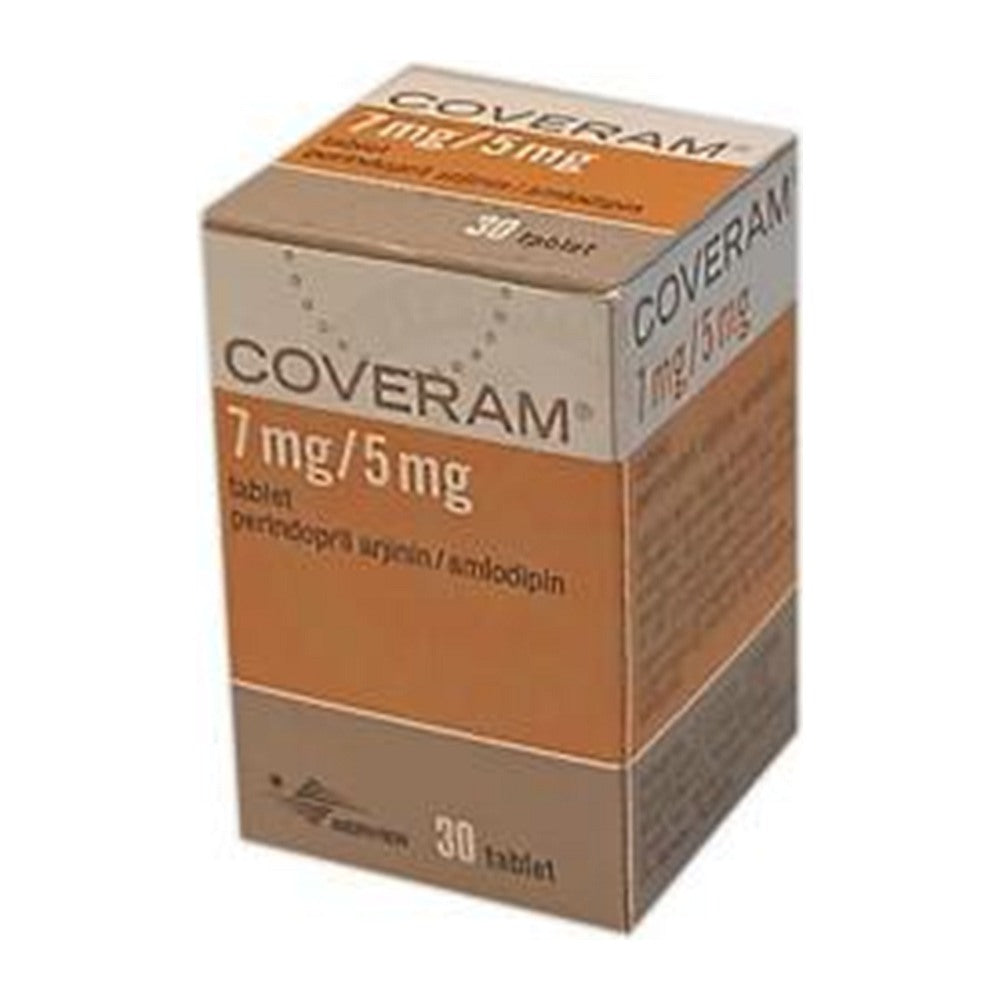Коверам 7 mg/5 mg, 30 таблетки – Coveram 7/5 mg, 30 tablets