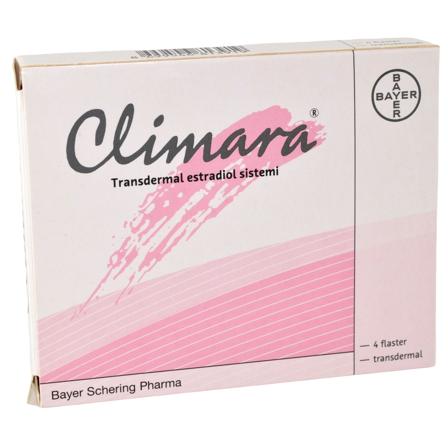 КЛИМАРА ПЛАСТИР / CLIMARA 3.9 MG/12.5 CM2, 4 броя - Turkish Medicine