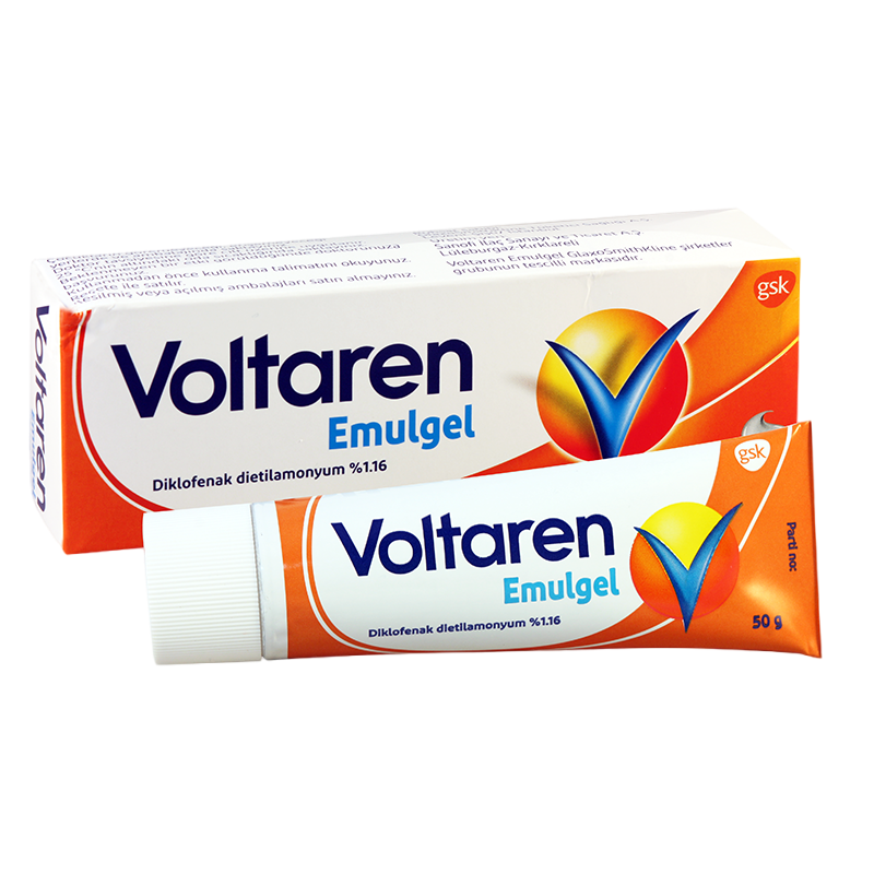 ВОЛТАРЕН ЕМУЛГЕЛ/VOLTAREN EMULGEL 1.% 50 г - Turkish Medicine