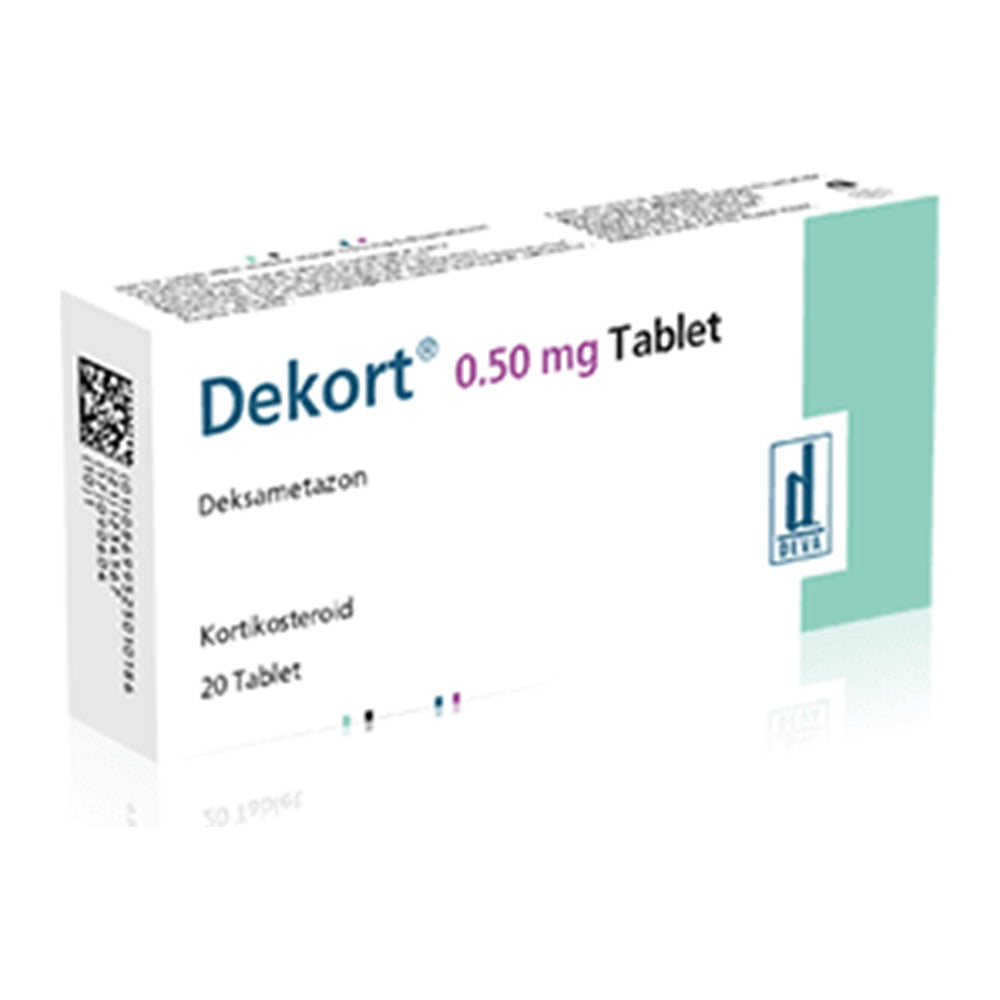 Декорт 0,5 mg, 20 таблетки – Dekort 0.5 mg, 20 tablets