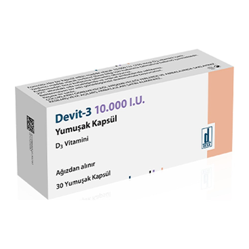 Девит-3 10 000 IU, 30 меки капсули – Devit-3 10,000 IU, 30 soft capsules