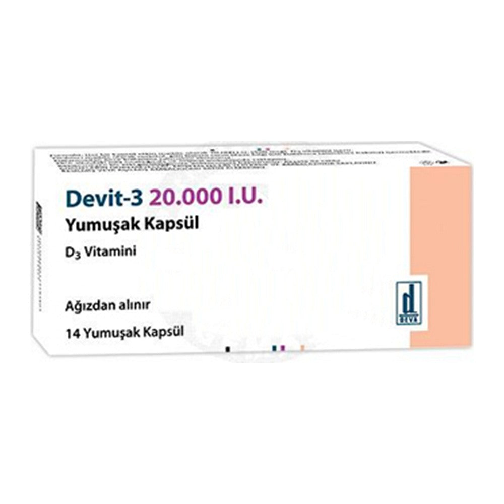 Девит-3 20 000 IU, 14 меки капсули – Devit-3 20,000 IU, 14 soft capsules