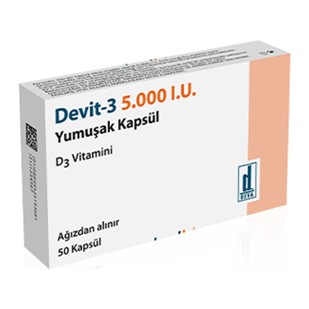 Девит-3 5000 IU, 50 меки капсули – Devit-3 5,000 IU, 50 soft capsules