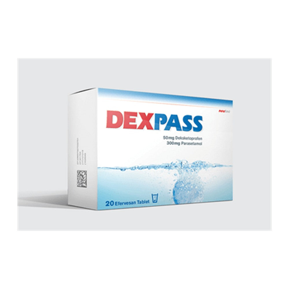 Декспас 50 mg/300 mg, 20 филмирани таблетки – Dexpass 50/300 mg, 20 film-coated tablets