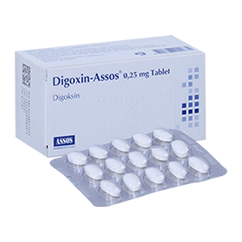 Дигоксин 0,25 mg, 50 таблетки – Digoxin 0.25 mg, 50 tablets