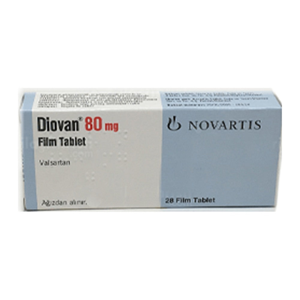 Диован 80 mg, 28 филмирани таблетки – Diovan 80 mg, 28 film-coated tablets