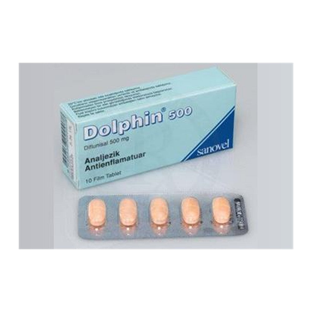 Долфин 500 mg, 10 филмирани таблетки – Dolphin 500 mg, 10 film-coated tablets