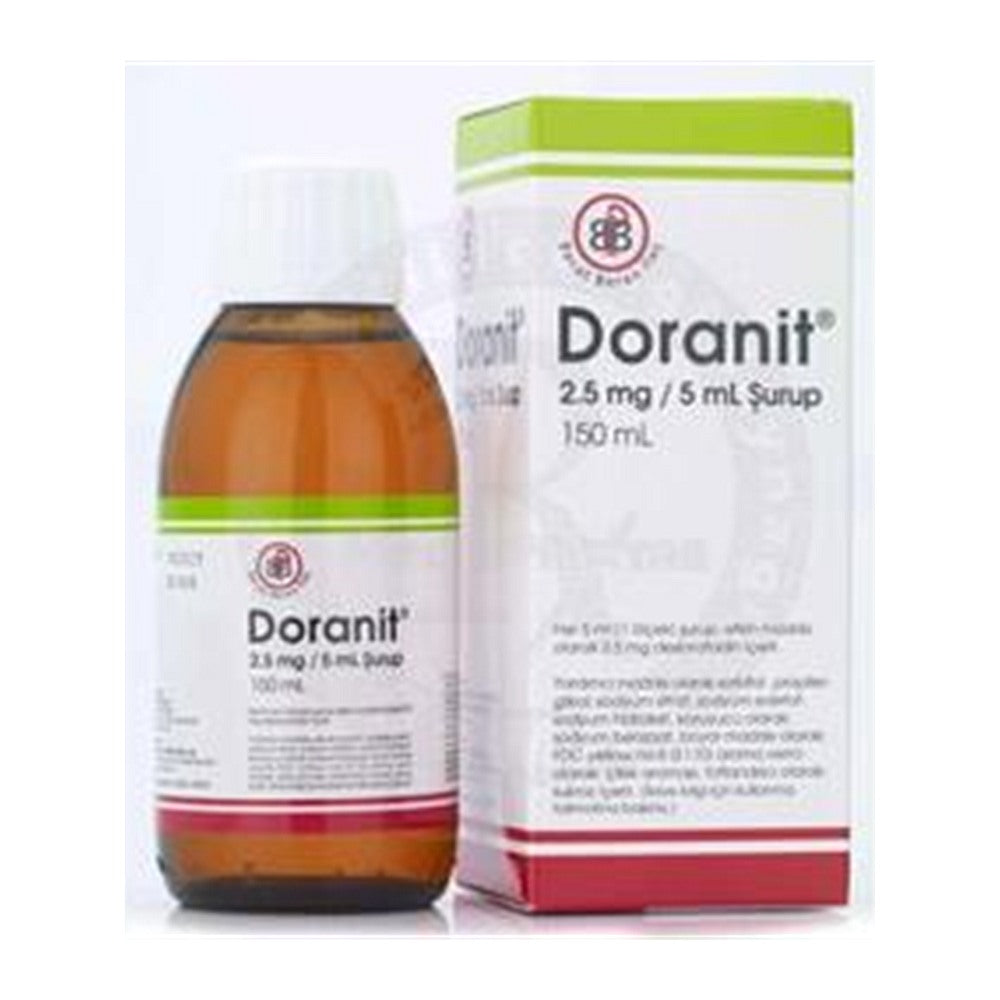 Доранит сироп 2,5 mg/5 ml, 150 ml – Doranit syrup 2.5 mg/5 ml, 150 ml