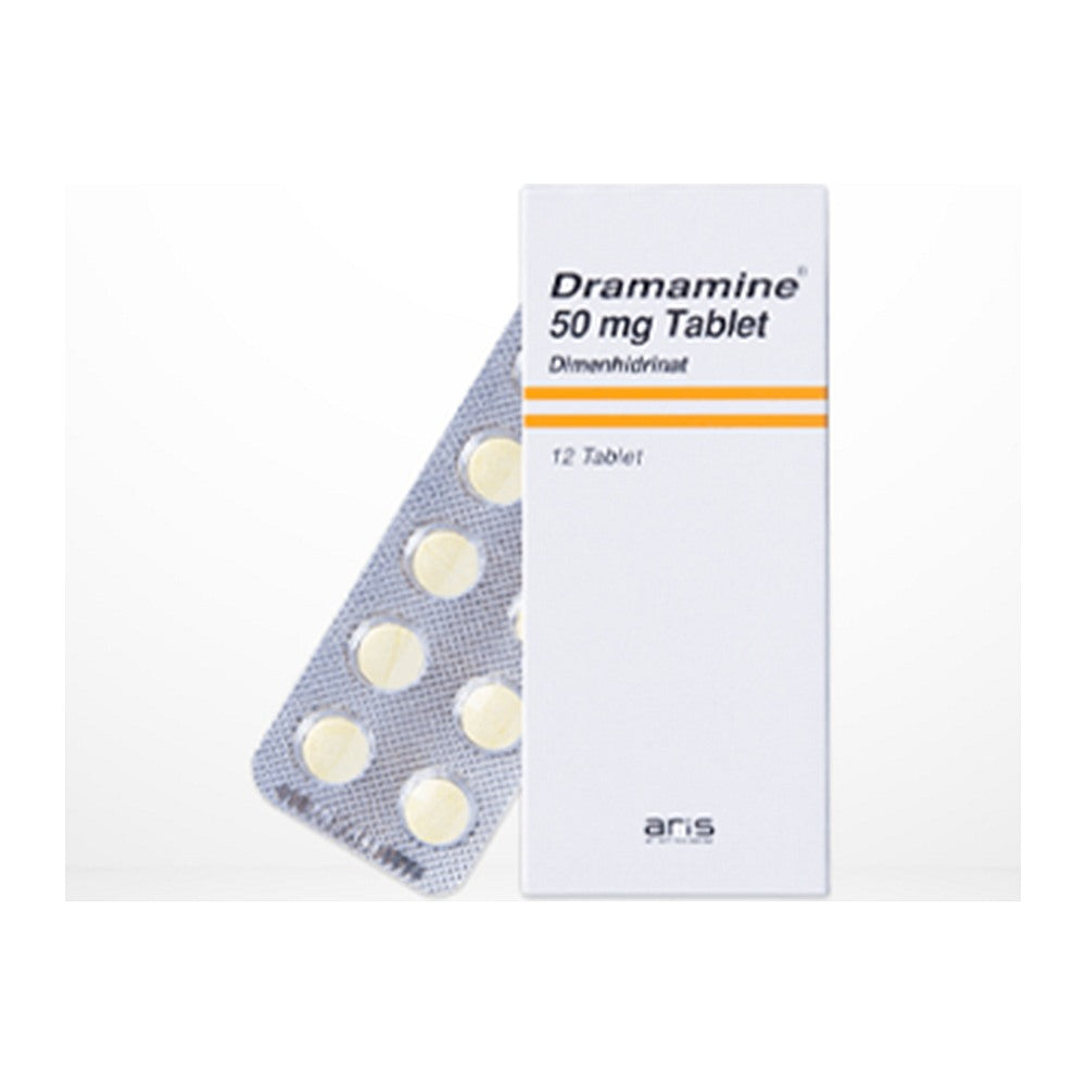Драмамин 50 mg, 12 таблетки – Dramamine 50 mg, 12 tablets