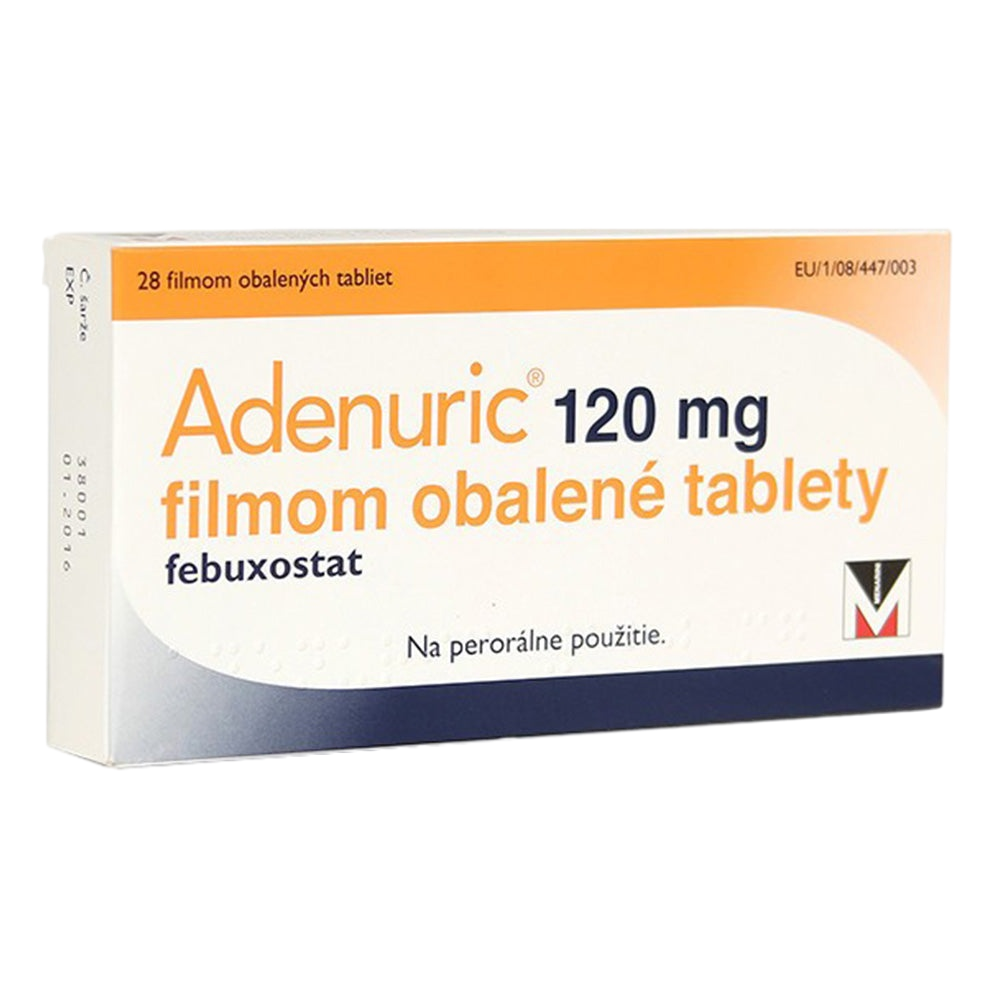 АДЕНУРИК/ADENURIC таблетки 120 mg, 28 таблетки - Turkish Medicine