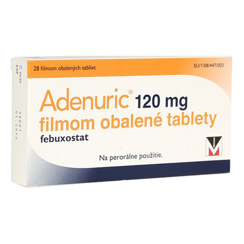АДЕНУРИК/ADENURIC таблетки 120 mg, 28 таблетки - Turkish Medicine