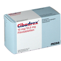 Цибадрекс / Cibadrex 10/12.5 mg, 28 таблетки - Turkish Medicine