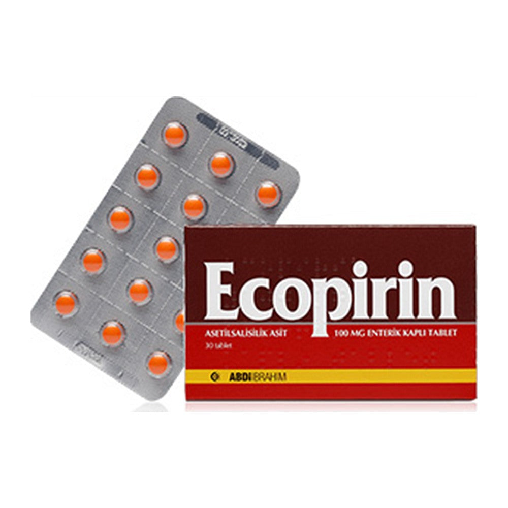 Екопирин 100 mg, 30 стомашно-устойчиви таблетки – Ecopirin 100 mg, 30 gastro-resistant tablets