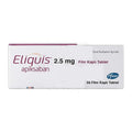 Еликвис 2,5 mg, 56 филмирани таблетки – Eliquis 2.5 mg, 56 film-coated tablets