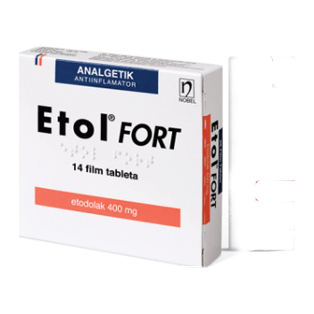 Етол Форт 400 mg, 14 филмирани таблетки – Etol Fort 400 mg, 14 film-coated tablets