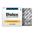 Етолакс 500 mg/8 mg, 14 филмирани таблетки – Etolax 500/8 mg, 14 film-coated tablets