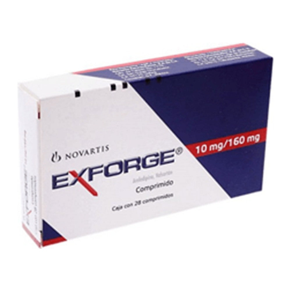 Ексфорж 10 mg/160 mg, 28 филмирани таблетки – Exforge 10/160 mg, 28 film-coated tablets