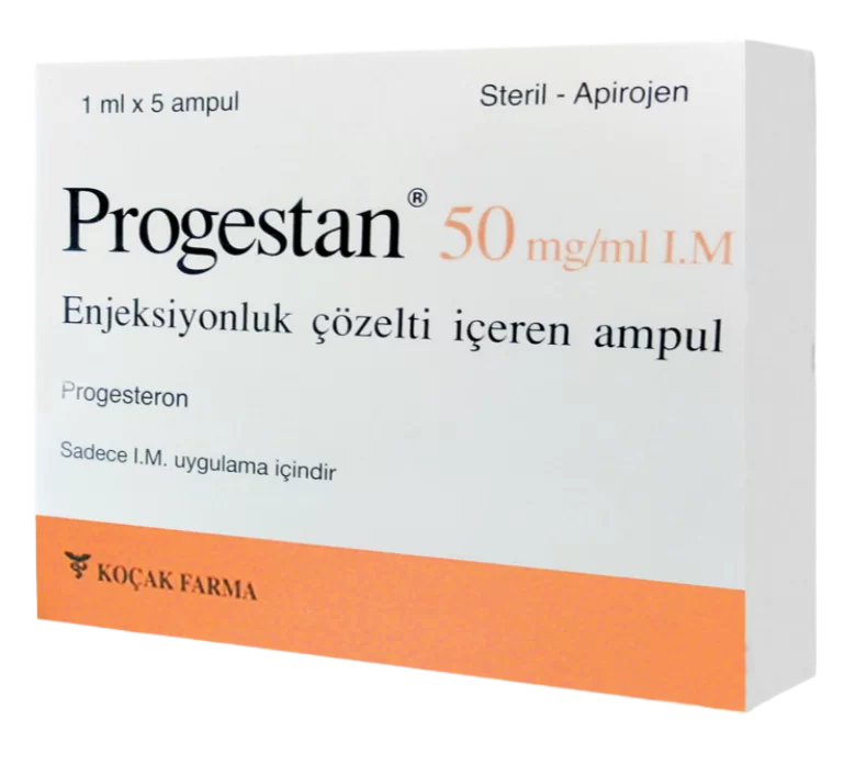 Прогестан / Progestan 50 mg, 5 ампули - Turkish Medicine