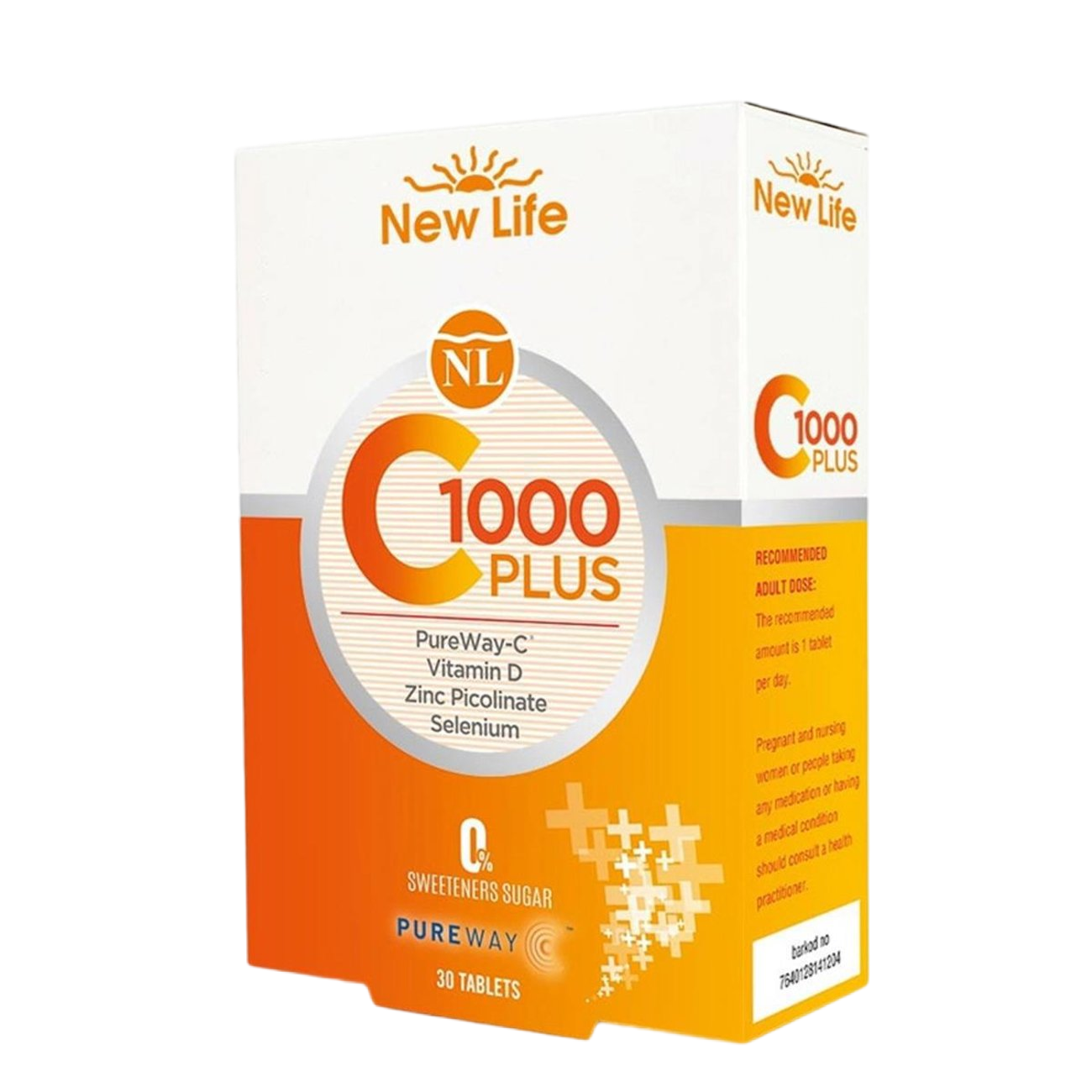 Хранителна добавка New Life C-1000 Plus, 30 капсули - Turkish Medicine