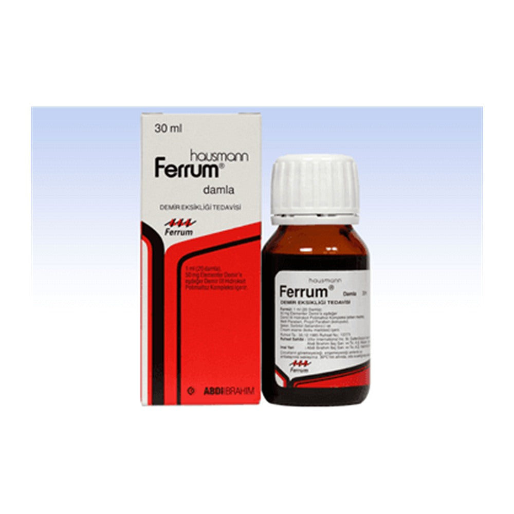 Ферум Хаусман капки 50 mg/ml, 30 ml – Ferrum Hausmann drops 50 mg/ml, 30 ml