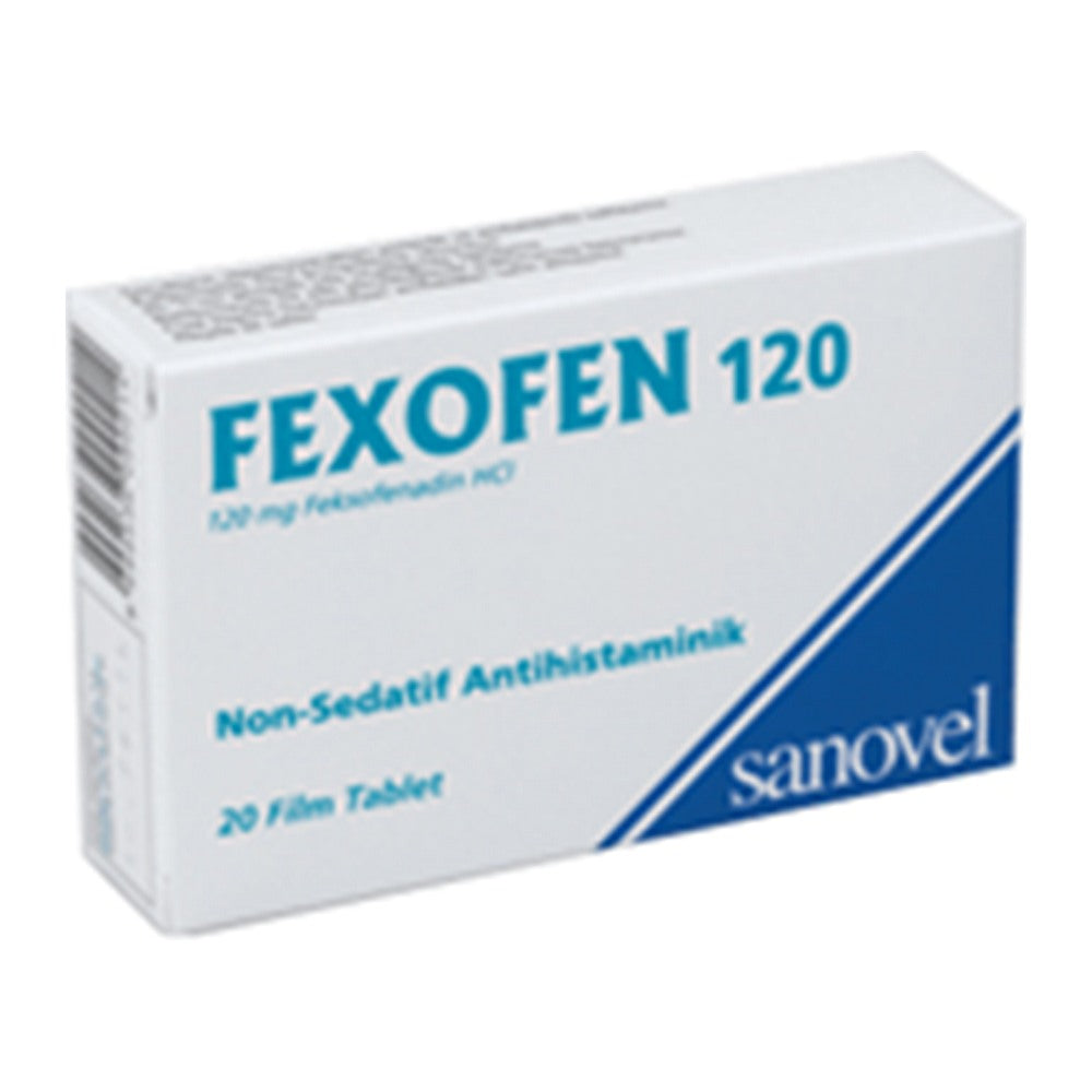 Фексофен 120 mg, 20 филмирани таблетки – Fexofen 120 mg, 20 film-coated tablets