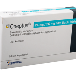 Ентресто / Entresto (Oneptus) 24 mg/26 mg, 28 таблетки - Turkish Medicine