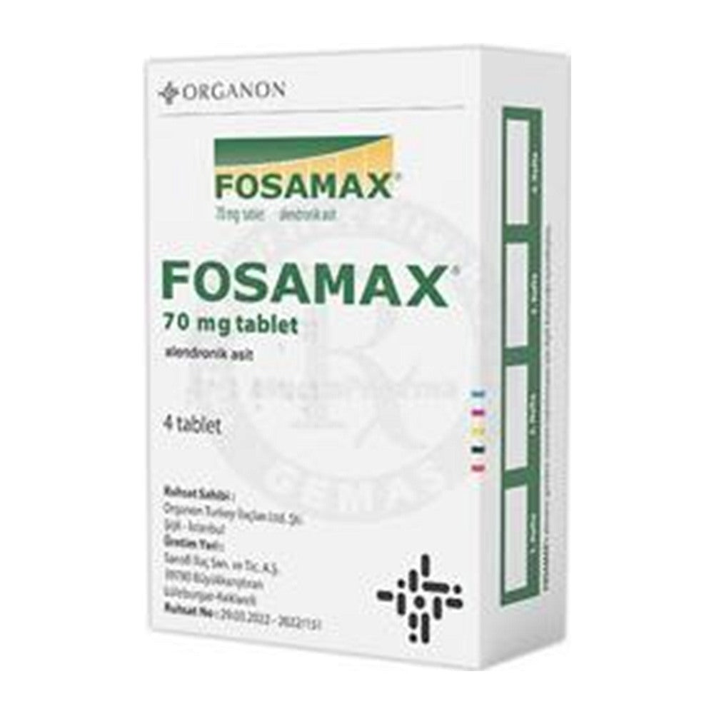 Фозамакс 70 mg, 4 таблетки – Fosamax 70 mg, 4 tablets