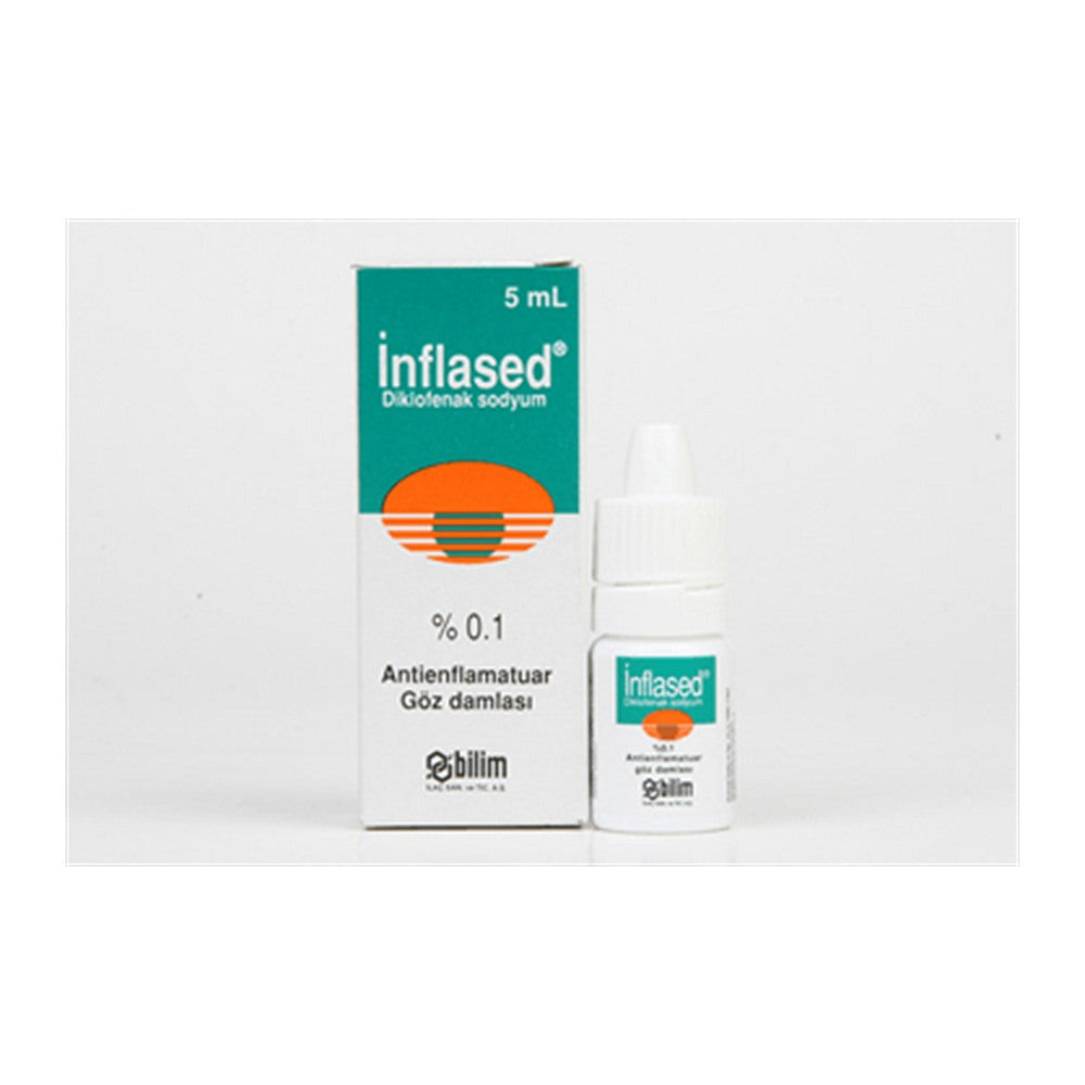 Инфласед капки за очи 0,1%, 5 ml – Inflased 0.1% eye drops, 5 ml