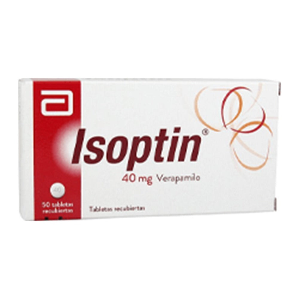 Изоптин 40 mg, 30 филмирани таблетки – Isoptin 40 mg, 30 film-coated tablets